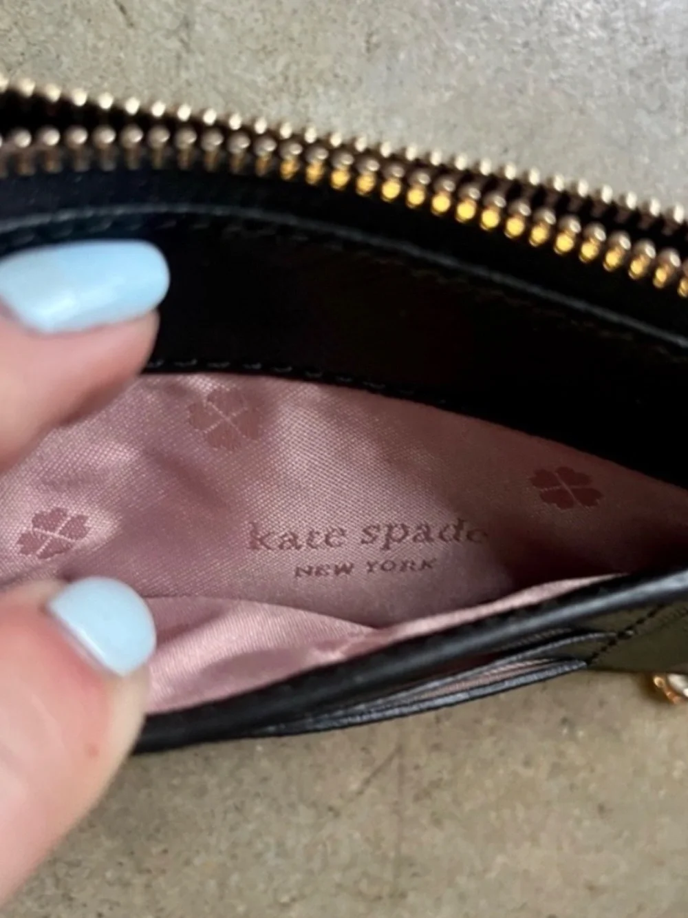 new Kate Spade card holder wristlet